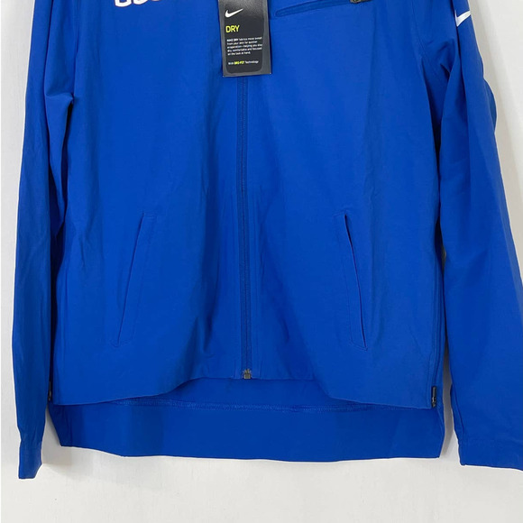 NEW Nike Basketball Dri-Fit UCONN Huskies Full Zip Jacket Blue Women's Medium - Picture 4 of 8